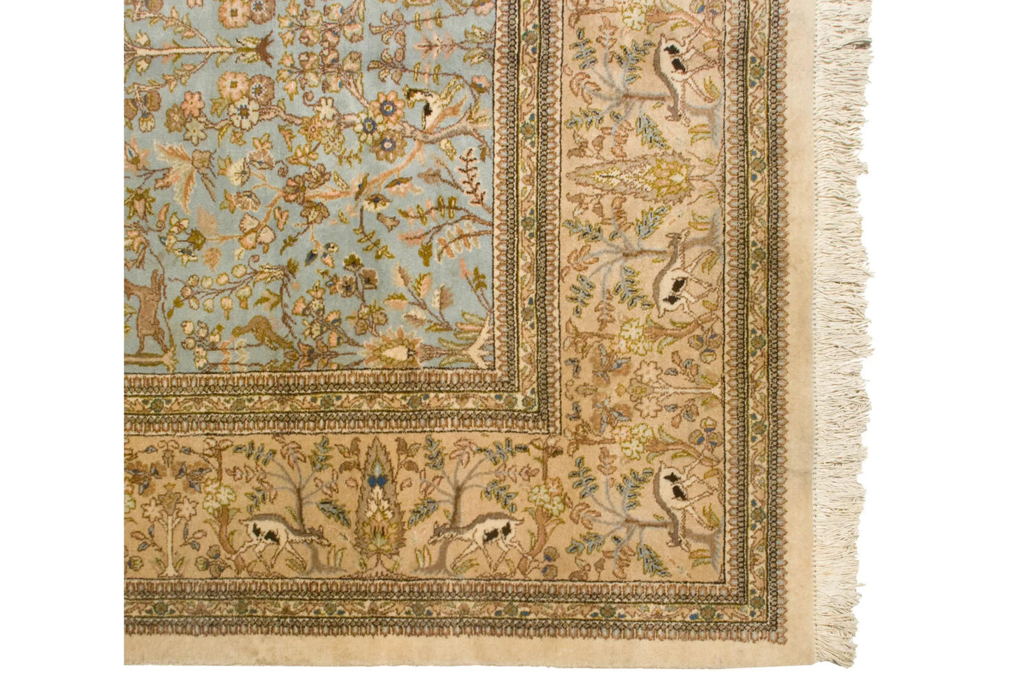 10x13 Vintage Tabriz Carpet