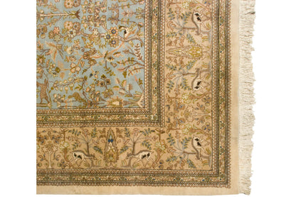 10x13 Vintage Tabriz Carpet
