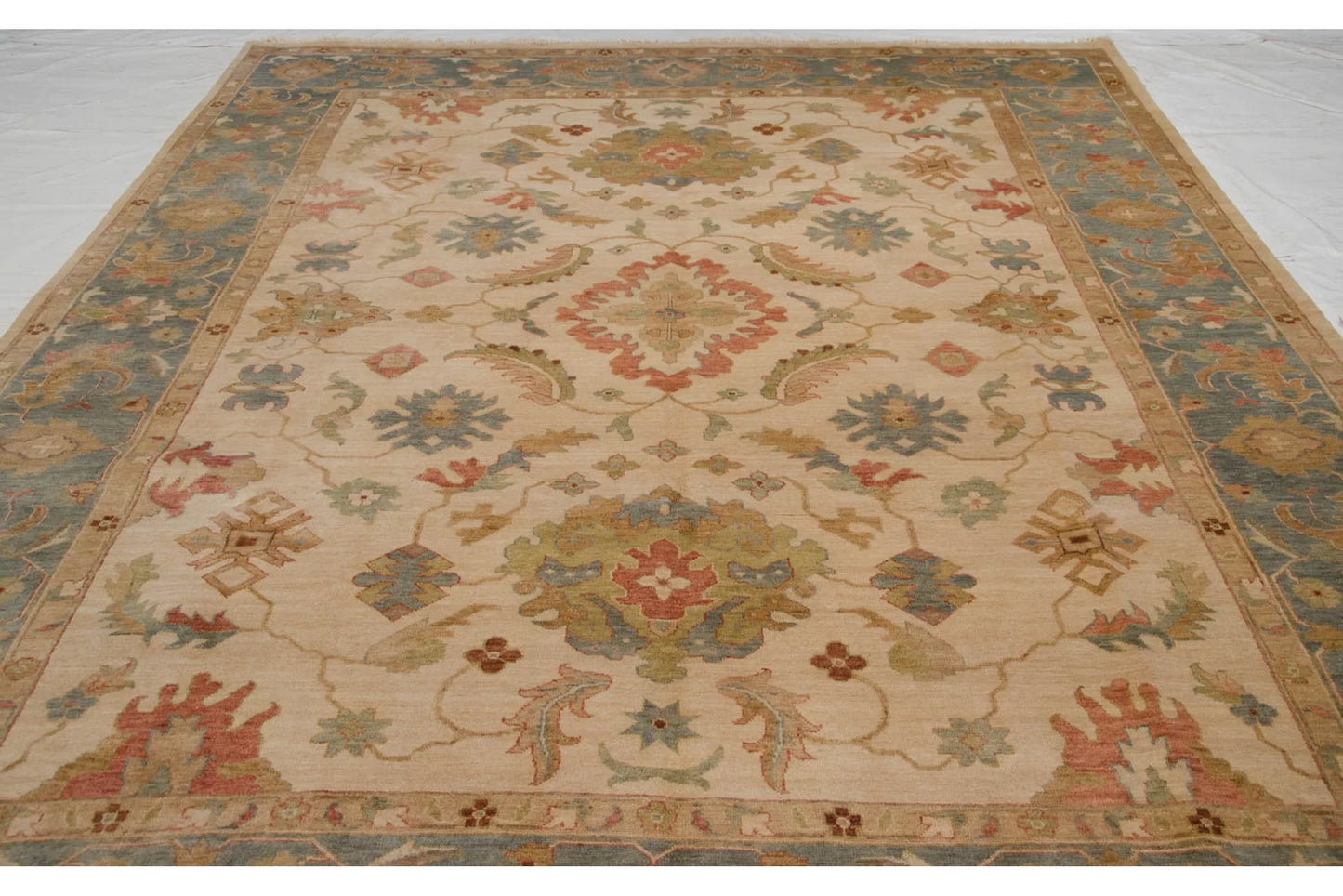 9x12 Indian Sultanabad Design Carpet
