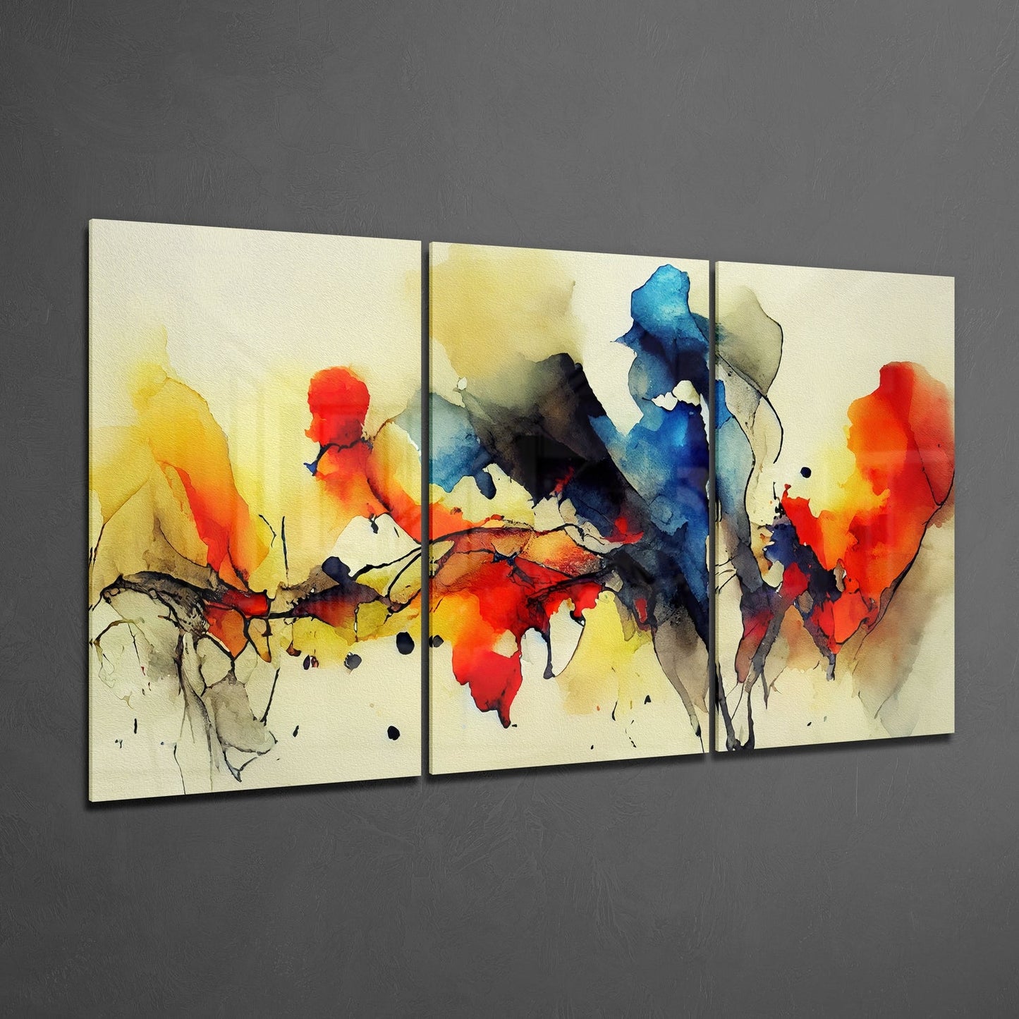 Dispersal Glass Wall Art