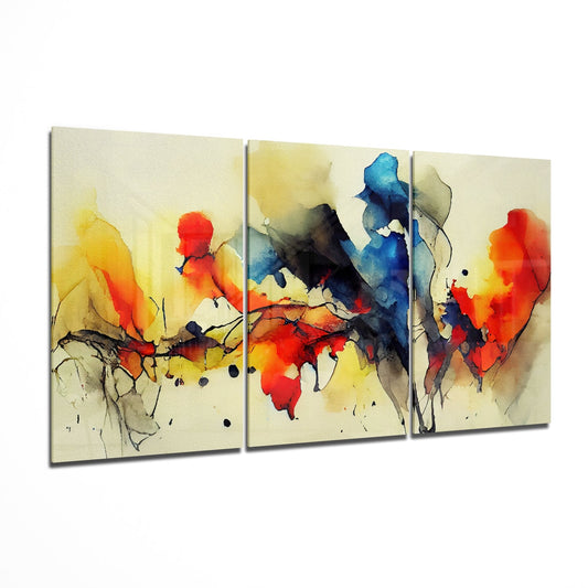 Dispersal Glass Wall Art