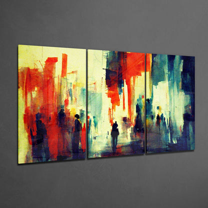 Shadows Glass Wall Art