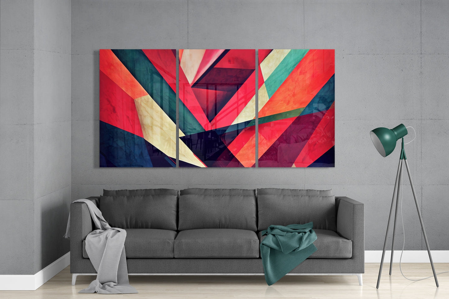 Shaped Glass Wall Art