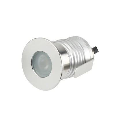 Mini mjölkkapsel markmonterad brunn LED-ljuskälla 3W 2700K 12-24V DC-ingång