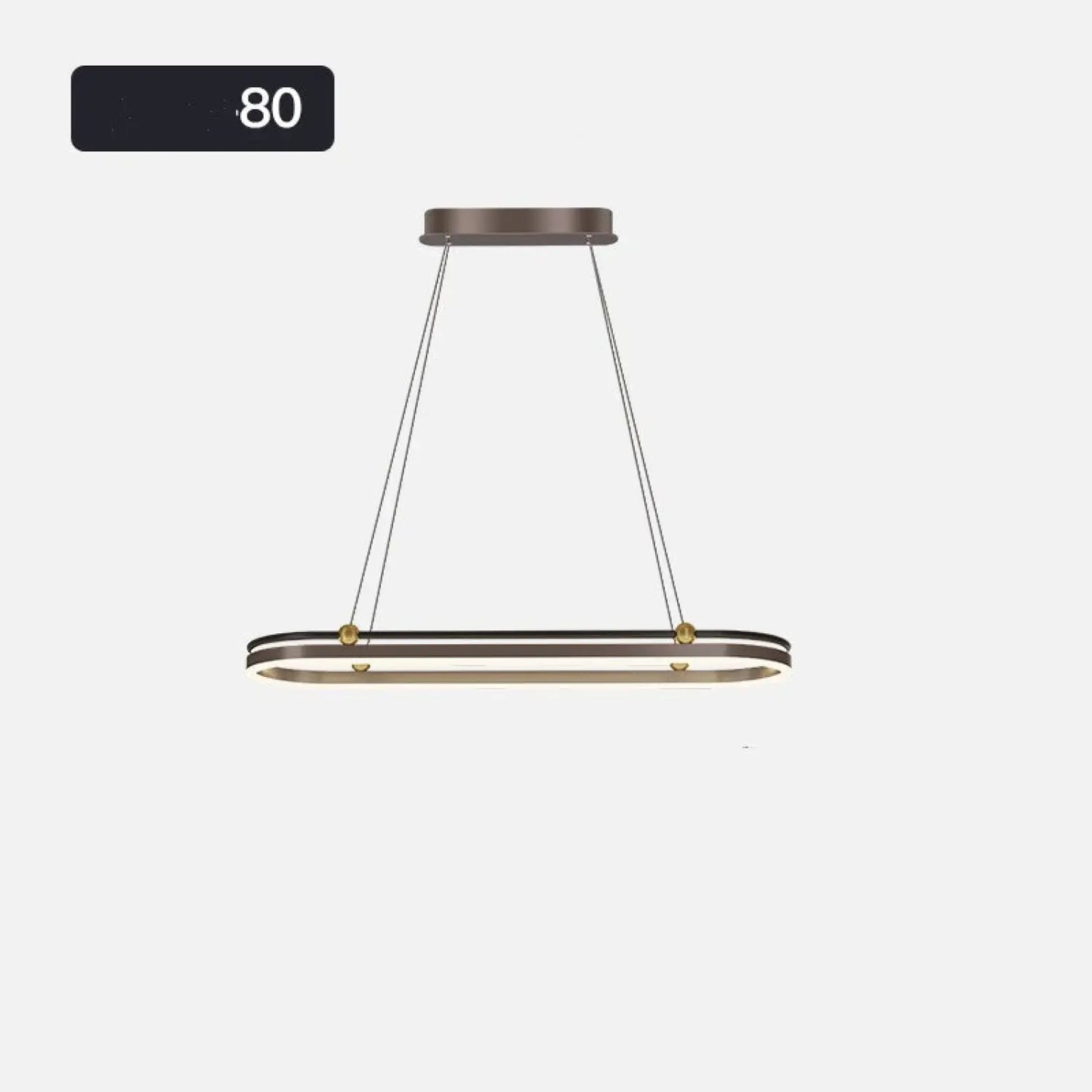 Modern takkrona för matbord och bar med konstnärlig stil