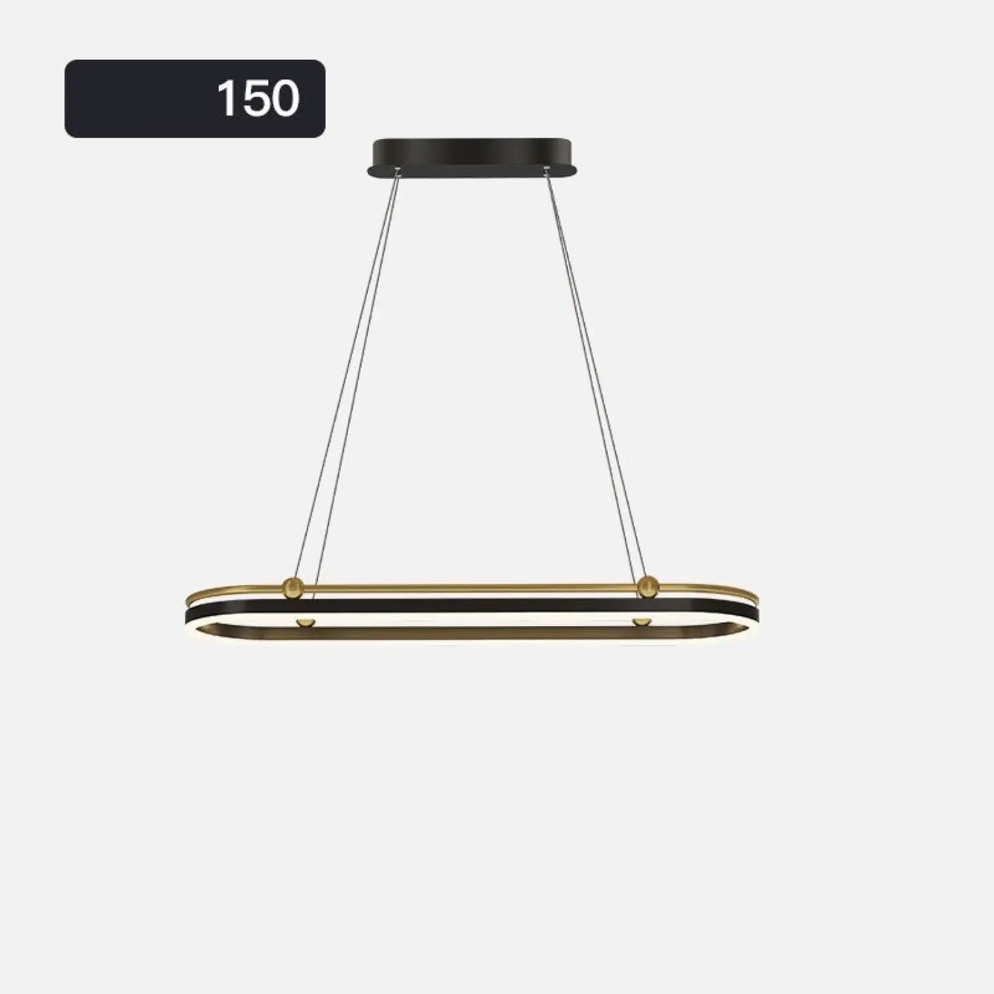 Modern takkrona för matbord och bar med konstnärlig stil