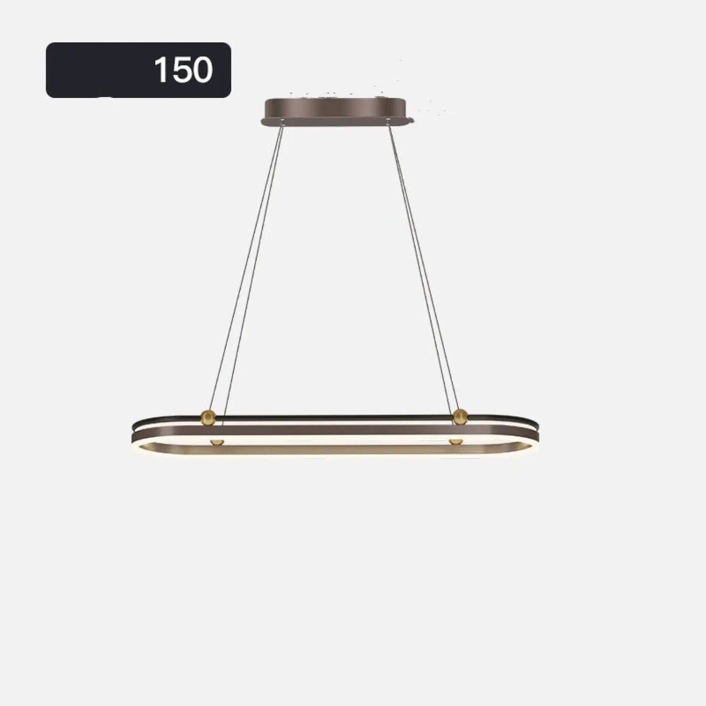 Modern takkrona för matbord och bar med konstnärlig stil