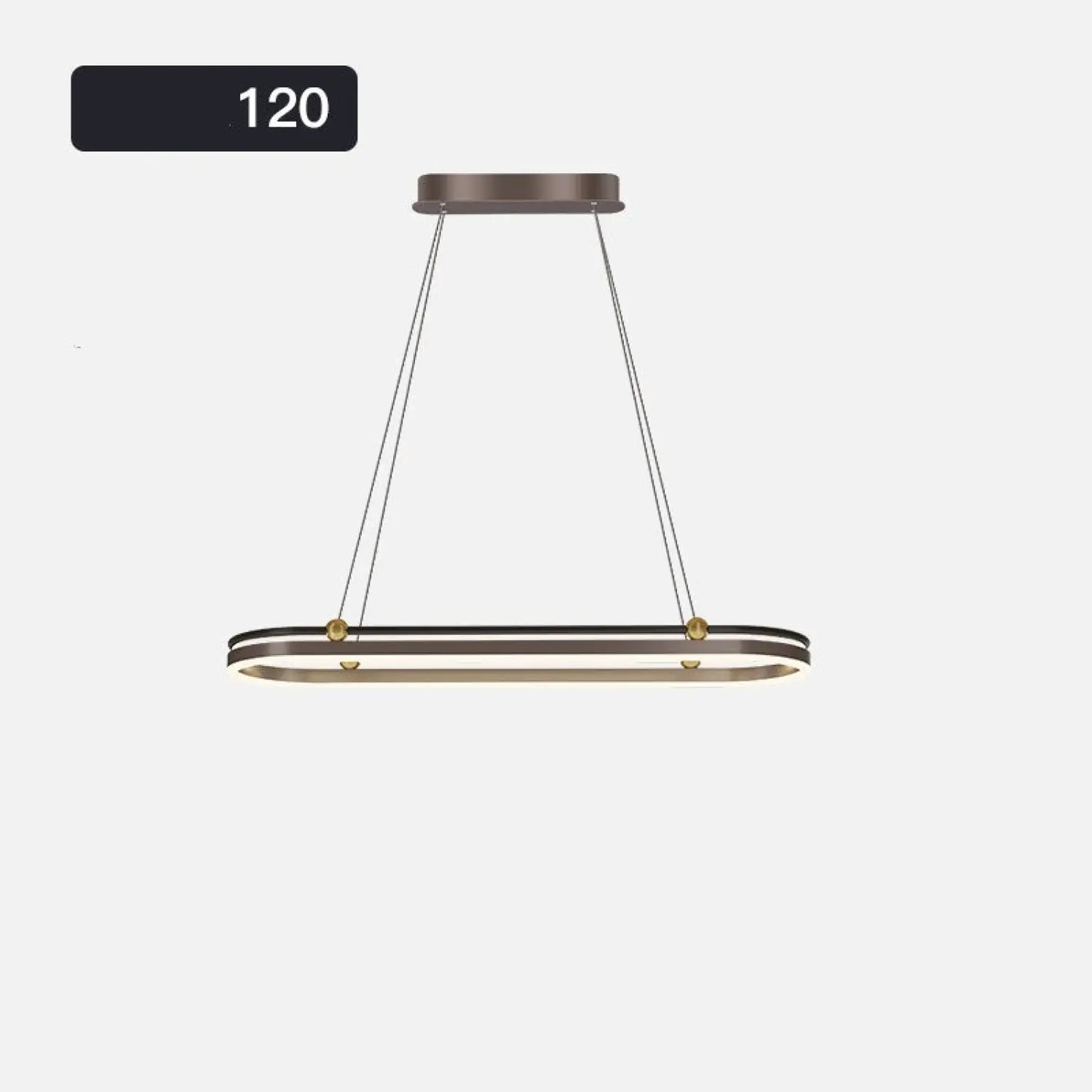 Modern takkrona för matbord och bar med konstnärlig stil