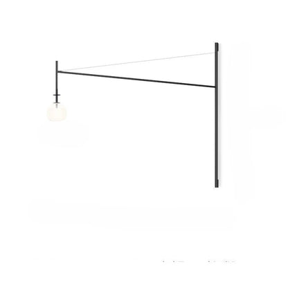 Nowoczesna geometryczna lampa ścienna do przedpokoju i wnętrz restauracji