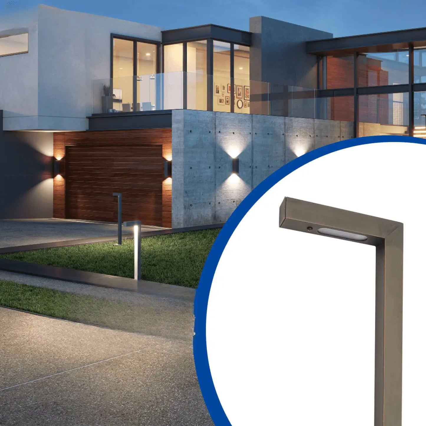 Modern stigljus i pressgjuten mässing med G4-sockel 72″ ledning med jordspett
