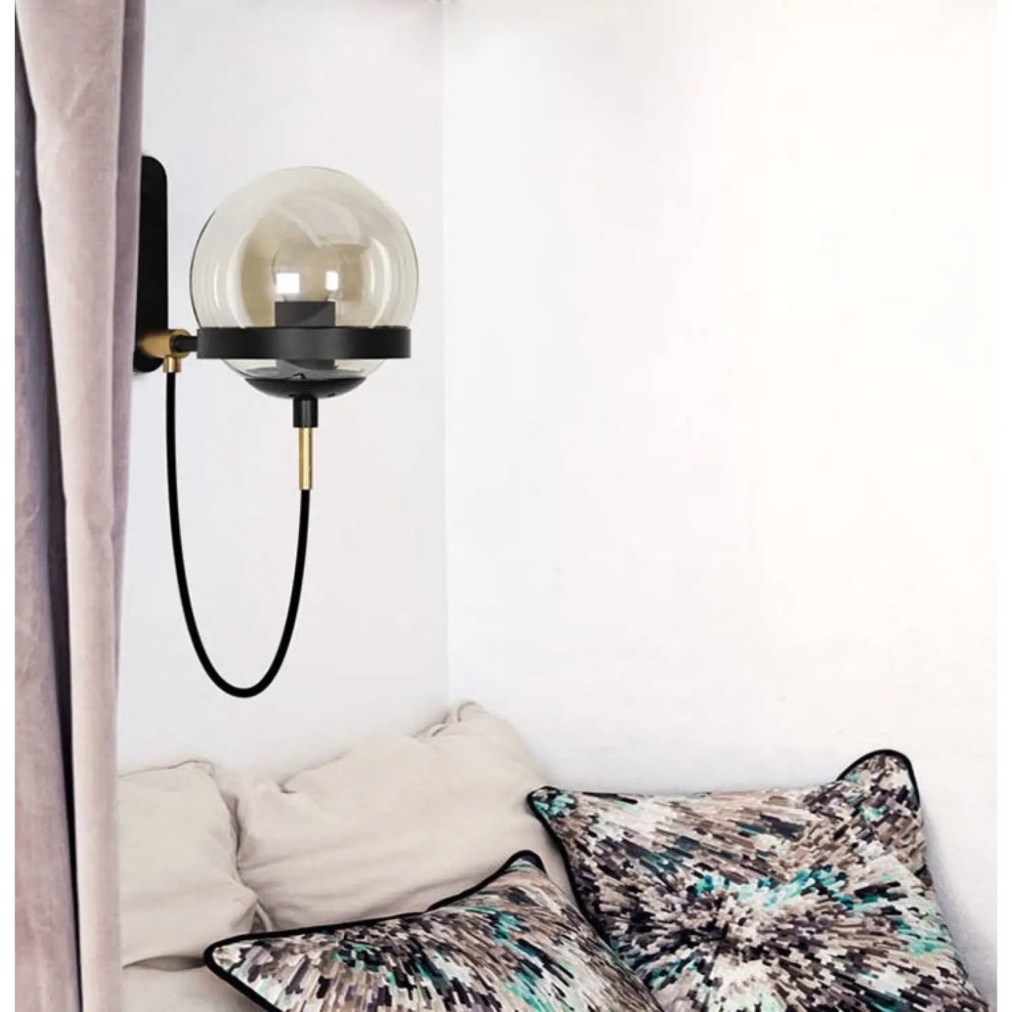 Moderna vägglampetter med retrodesign för stilfulla interiörer