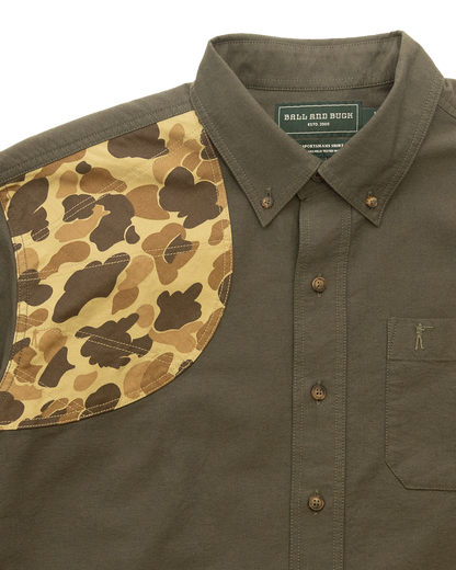 Sportsmans skjorta - Moss Oxford/Original Camo