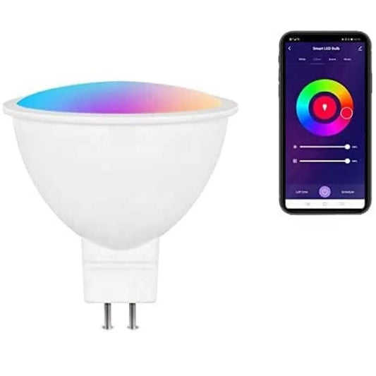 MR16 5W LED Smart Glödlampa | Wifi, Tuya, Smart Hem, Alexa och Google Assistent