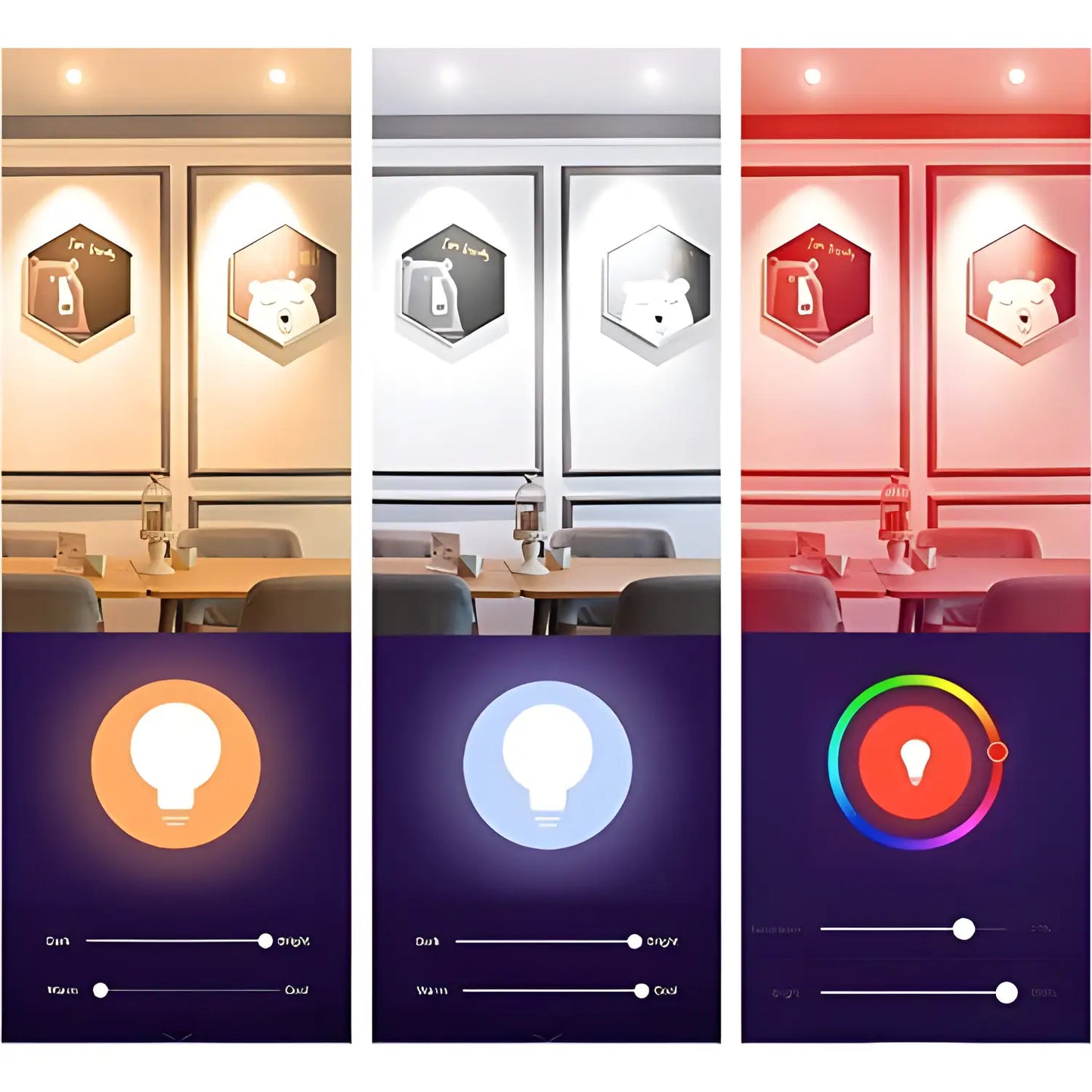 MR16 5W LED Smart Glödlampa | Wifi, Tuya, Smart Hem, Alexa och Google Assistent