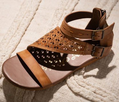 Sandali Nora in Tan