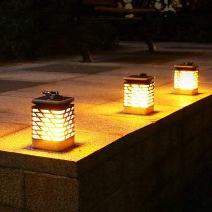 Utomhus trädgårdslampa för vacker landskaps- och gräsmattbelysning