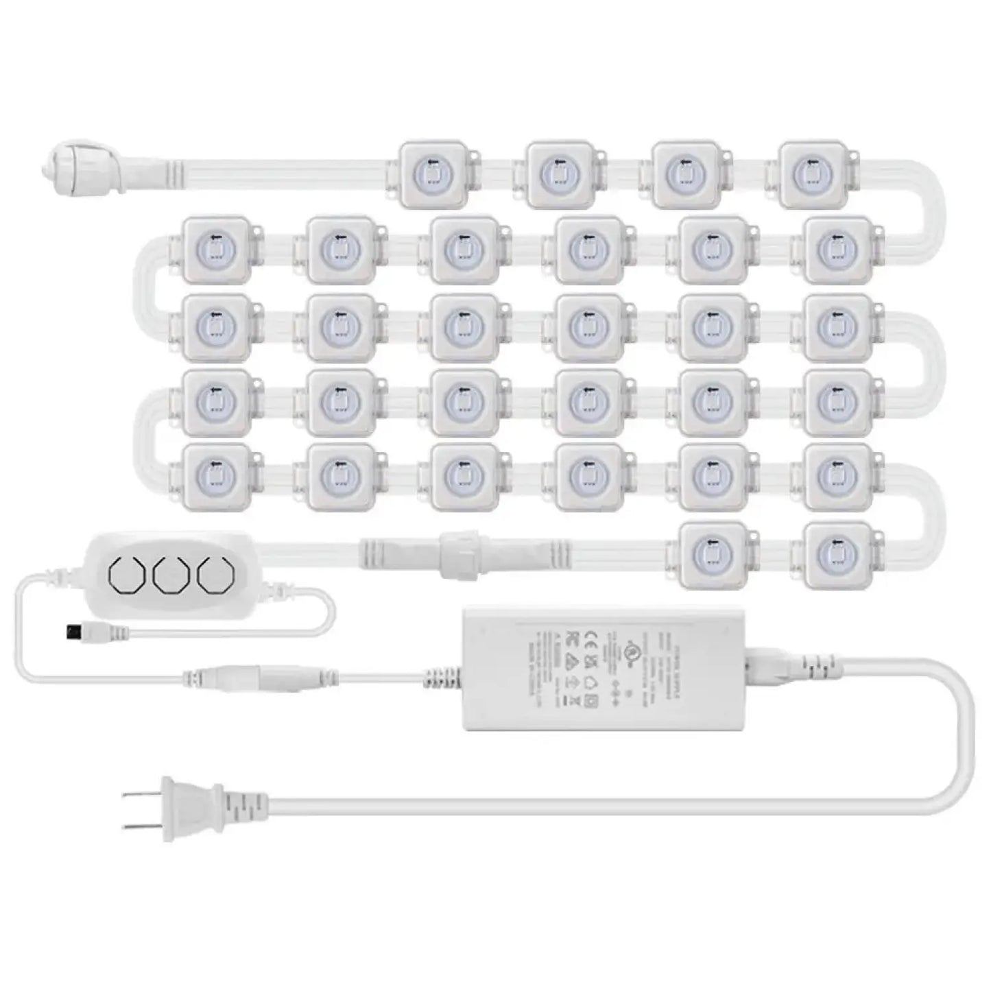 Utomhus LED-remslampa med RGB-effekter för trädgård och väggdekoration