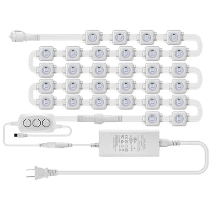 Utomhus LED-remslampa med RGB-effekter för trädgård och väggdekoration