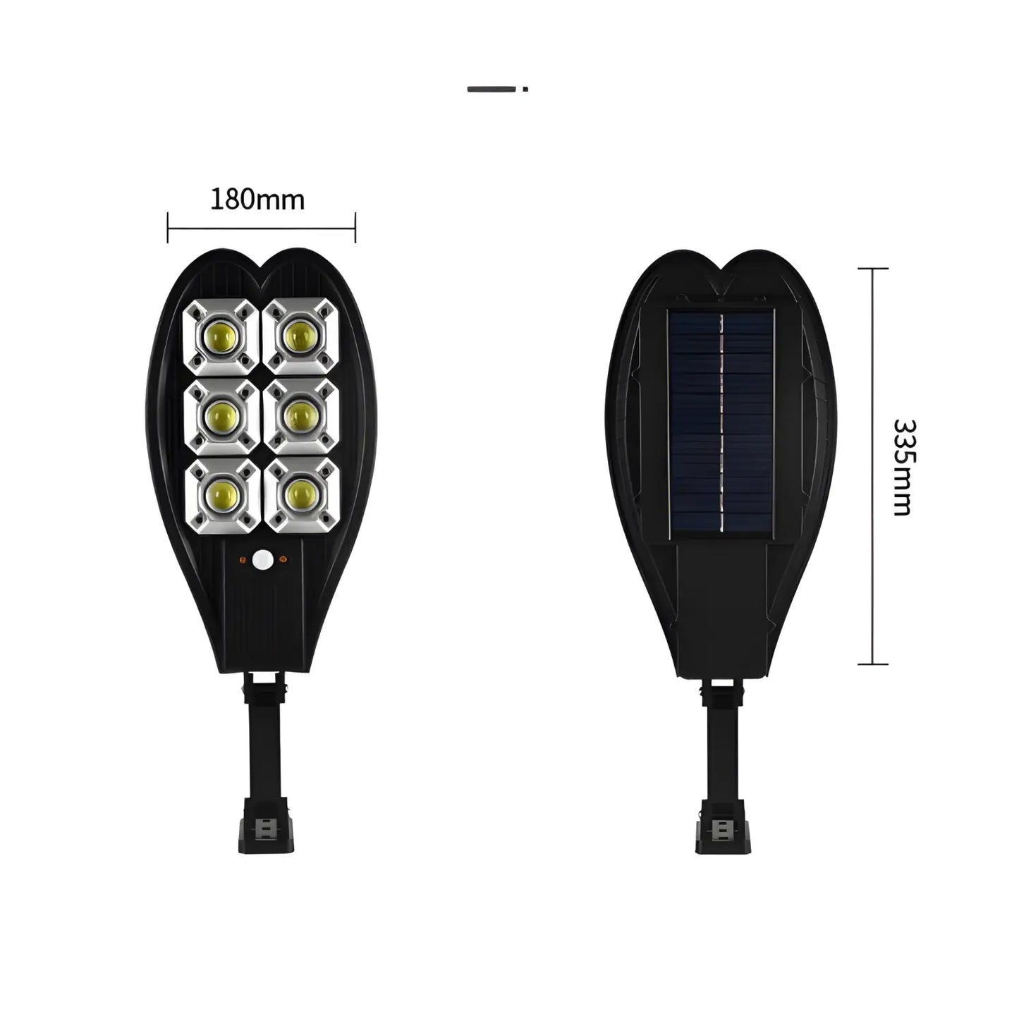 Utomhus solcellslampa med rörelsesensor – ljusstark LED vattentät lampa