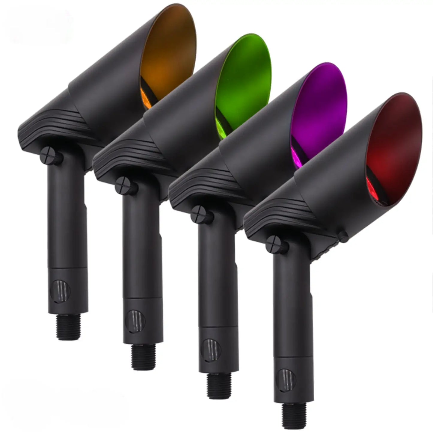 Utomhusspotlight för hus - RGB CCT justerbar Bluetooth smart landskapsbelysning