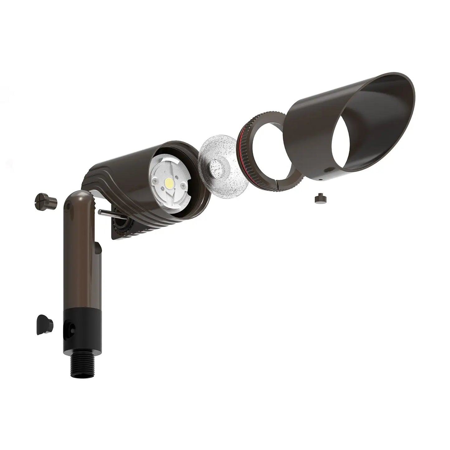 Utomhusspotlight för hus - RGB CCT justerbar Bluetooth smart landskapsbelysning