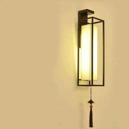 Utomhus vägglampa med retrostil för trädgård och balkong