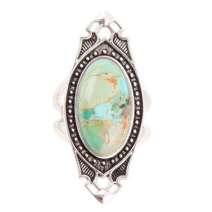 Anello in argento sterling e turchese Phantom Blue