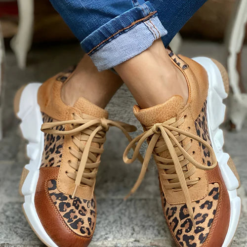 NALA | Luipaardprint sneakers