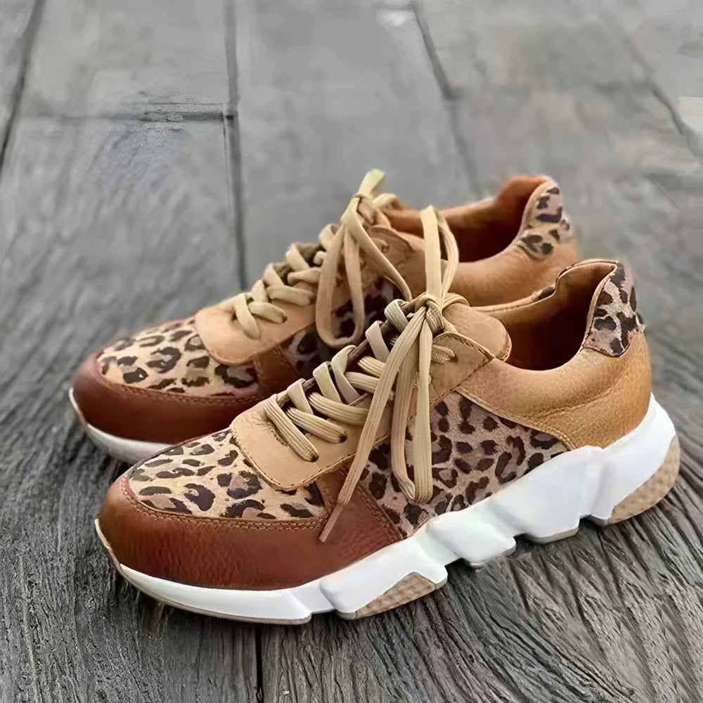 NALA | Luipaardprint sneakers