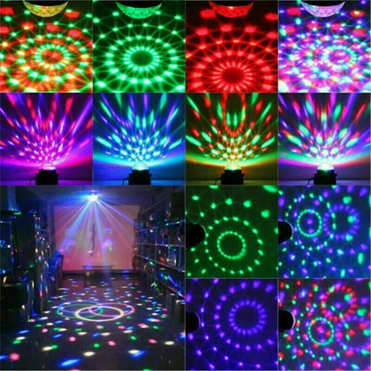 Bärbar discobelysning med LED och ljudfunktion för dans, DJ och evenemang