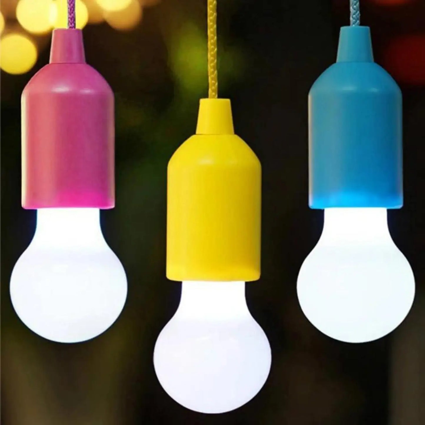 Bärbar LED-lampa – Perfekt för camping, utomhus och resor