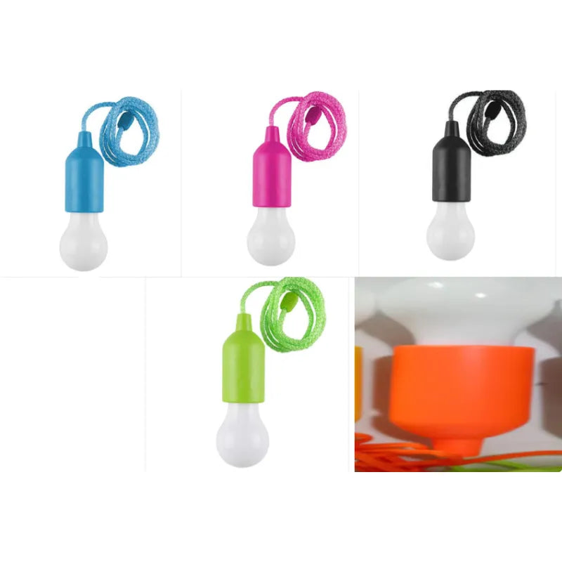 Bärbar LED-lampa – Perfekt för camping, utomhus och resor