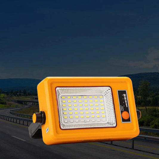 Bärbar sollykta LED strålkastare - USB uppladdningsbar campinglampa