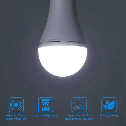 Bärbar Vattentät Uppladdningsbar LED-lampa för Camping & Fiske