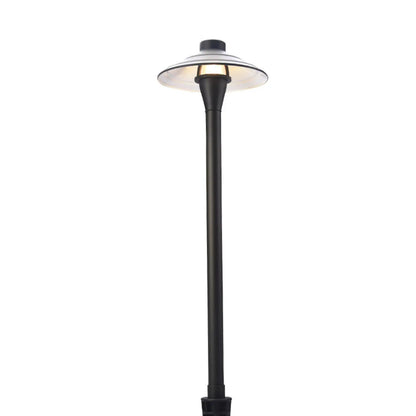 Premium stigljus landskap platt hatt gjuten mässing G4-sockel 72″ ledningskabel