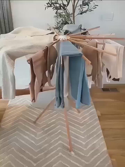 Space Saving Minimalist Clothes Drying Rack