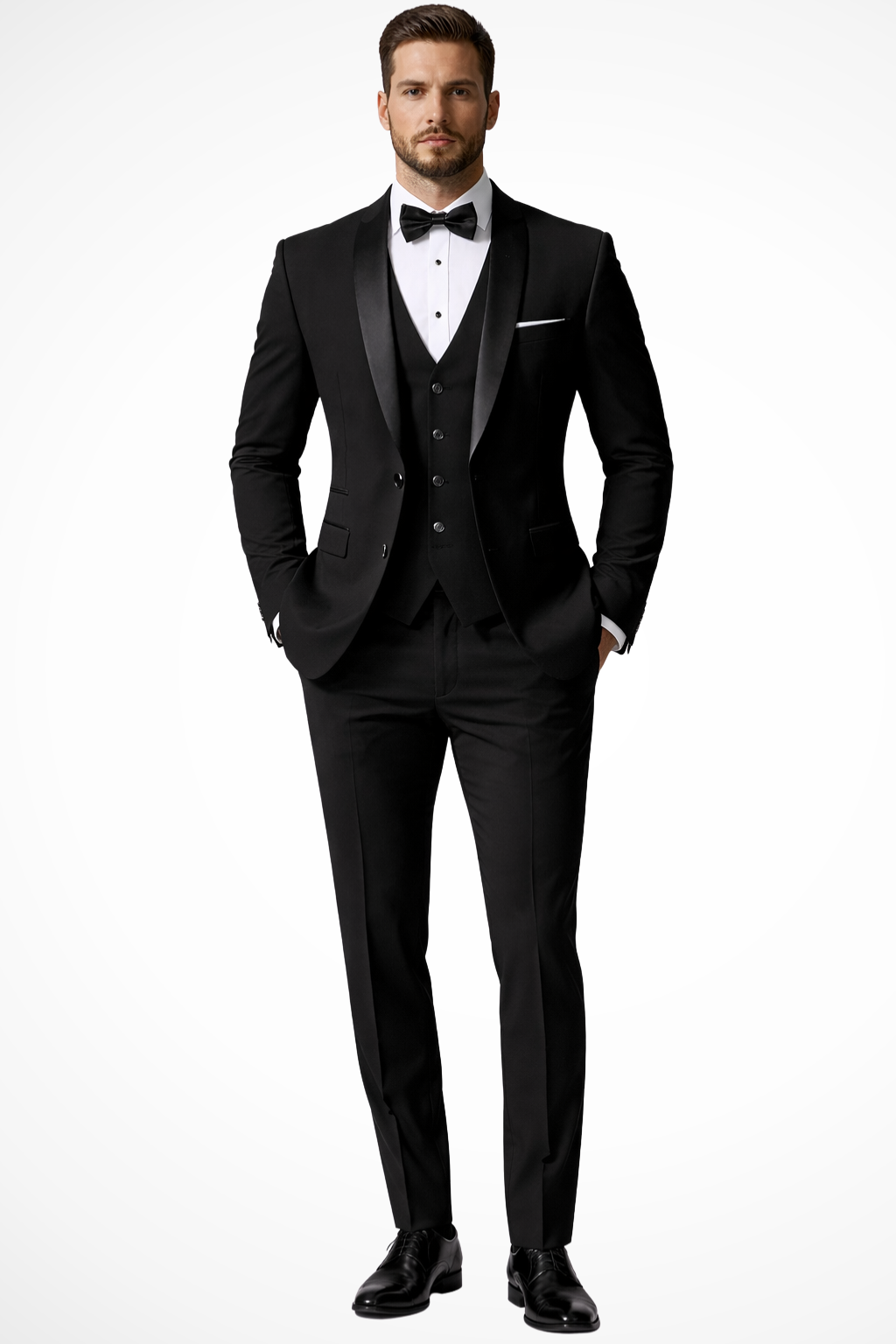 Men's Suit | Elegant Three-Piece Tailored Summer Wedding Attire - View 5