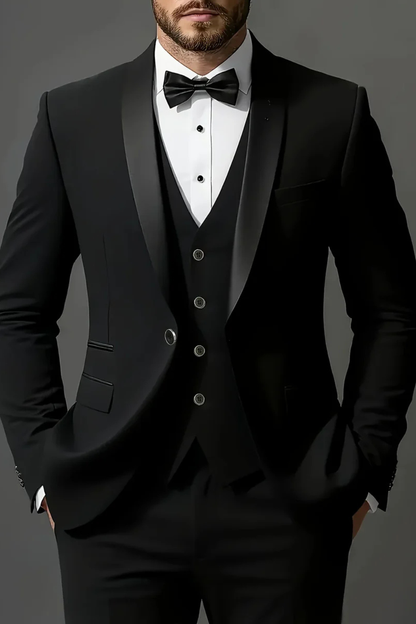 Men's Suit | Elegant Three-Piece Tailored Summer Wedding Attire - View 6