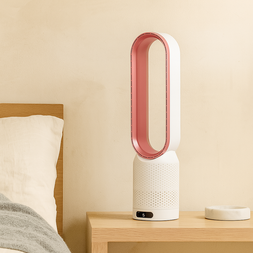 Portable Air Cooler | Compact USB Rechargeable Cooling Fan - View 2