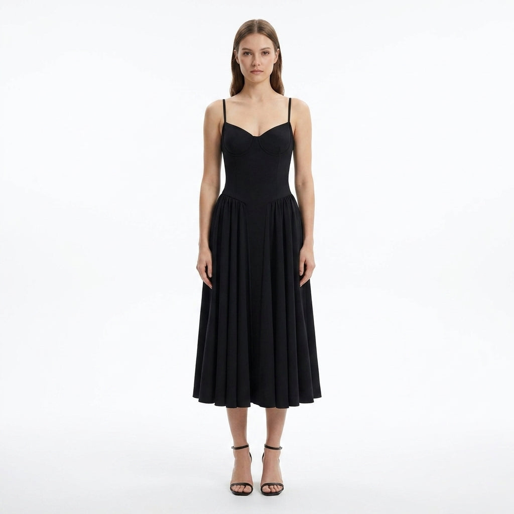 Floral Midi Dress | Elegant Summer Wedding Guest Style - View 5