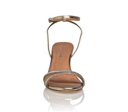 Fame Gold Metallic Luxus Kinder Nappa