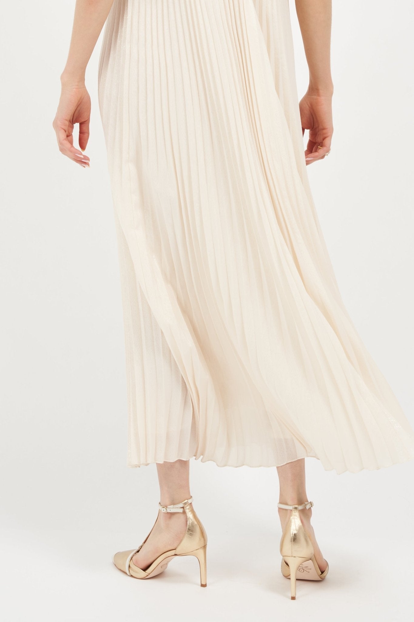 Desiree Guld / Off White Nappa
