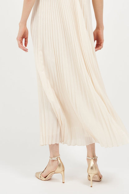 Desiree Guld / Off White Nappa