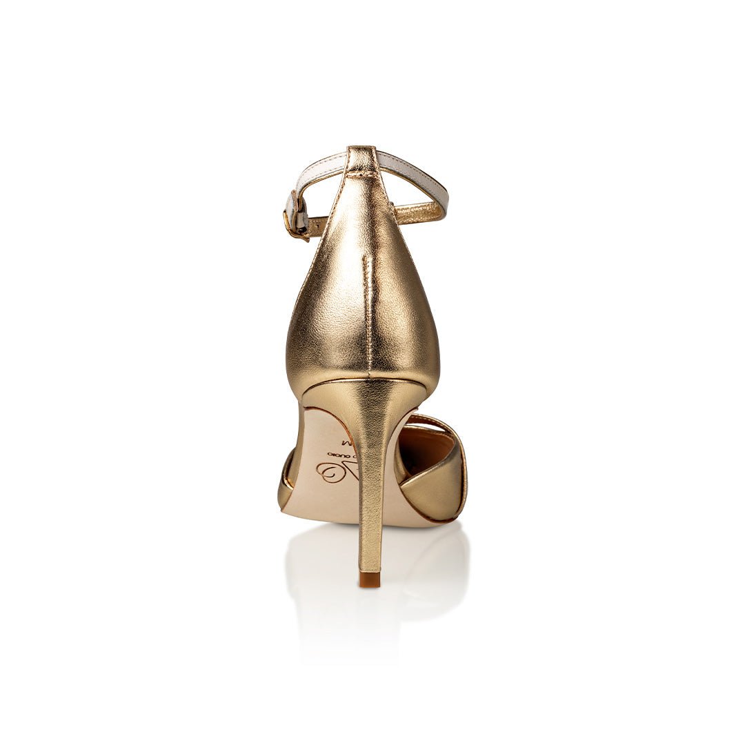 Desiree Guld / Off White Nappa