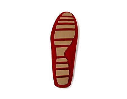 Mocassino da guida in pelle PIPER Bordeaux
