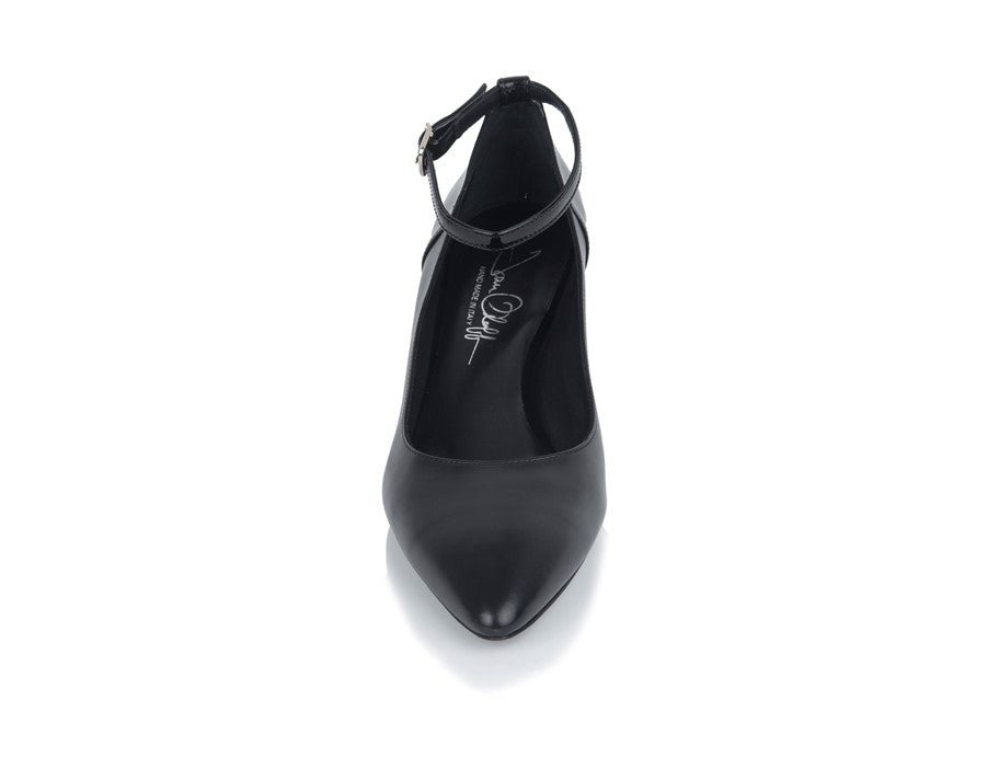 Coco - svart nappa / svart patent