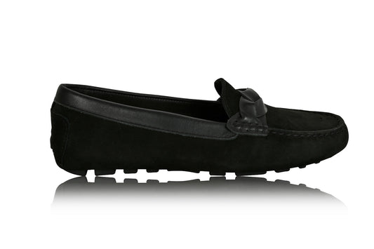 Mocassino da guida in pelle PIPER nero