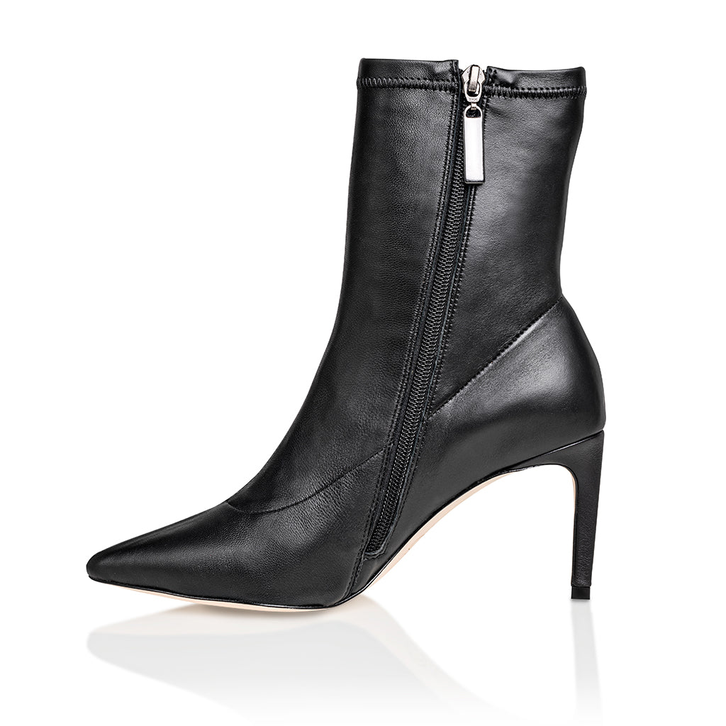 Dakota stretch jurk laarsje met stiletto hak