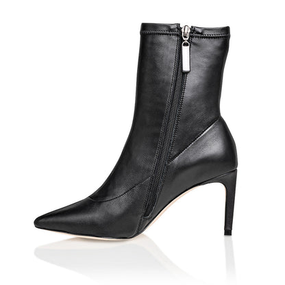 Dakota stretch jurk laarsje met stiletto hak