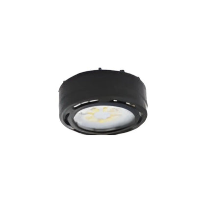 Puck LED-lampa 4W 120V, 3000K dimbar, yta- eller infällningsmontering